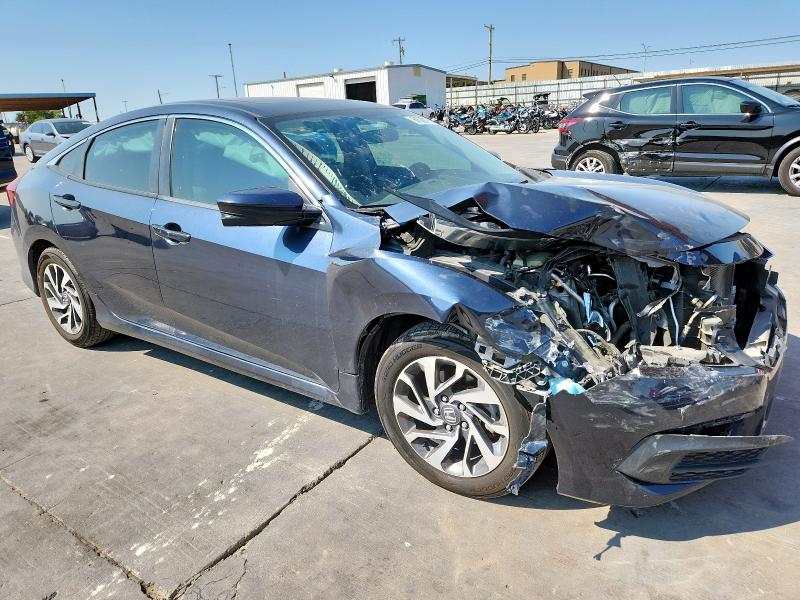 19XFC2F76HE010214 - 2017 HONDA CIVIC EX GRAY photo 4