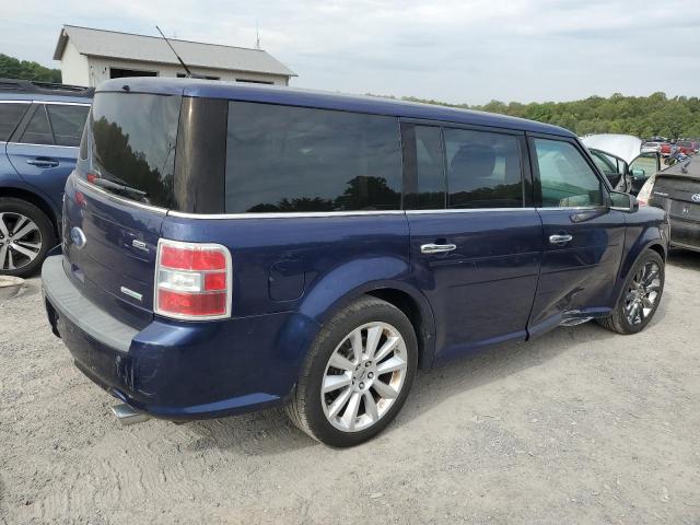 2FMHK6CT5BBD26735 - 2011 FORD FLEX SEL BLUE photo 3