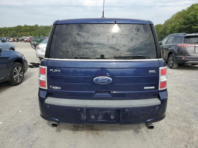2FMHK6CT5BBD26735 - 2011 FORD FLEX SEL BLUE photo 6