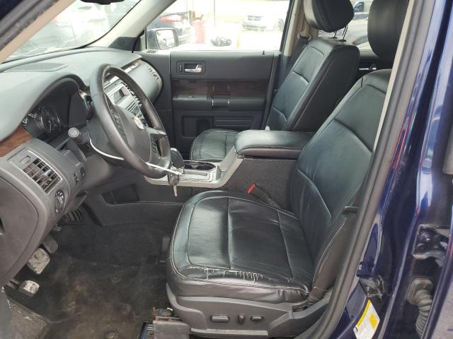 2FMHK6CT5BBD26735 - 2011 FORD FLEX SEL BLUE photo 7
