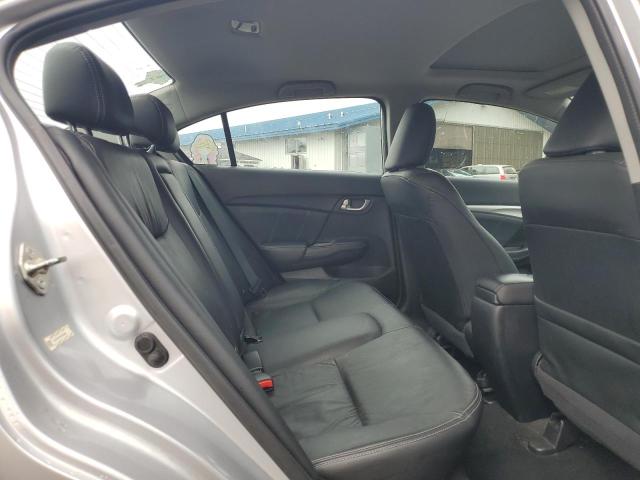 19XFB2F97DE206368 - 2013 HONDA CIVIC EXL SILVER photo 10
