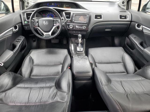 19XFB2F97DE206368 - 2013 HONDA CIVIC EXL SILVER photo 8