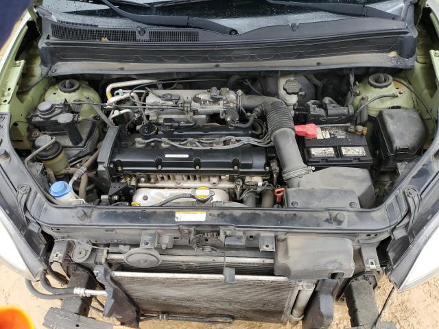 KNDJT2A2XB7241002 - 2011 KIA SOUL + GREEN photo 11