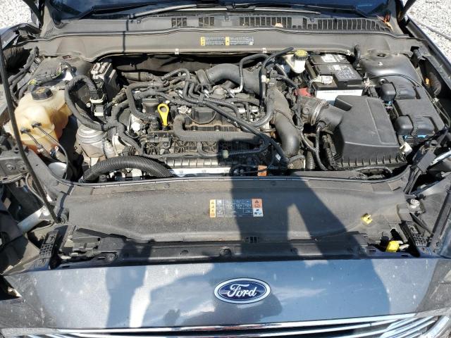 3FA6P0HD2KR101952 - 2019 FORD FUSION SE ნაცრისფერი ფოტო 11