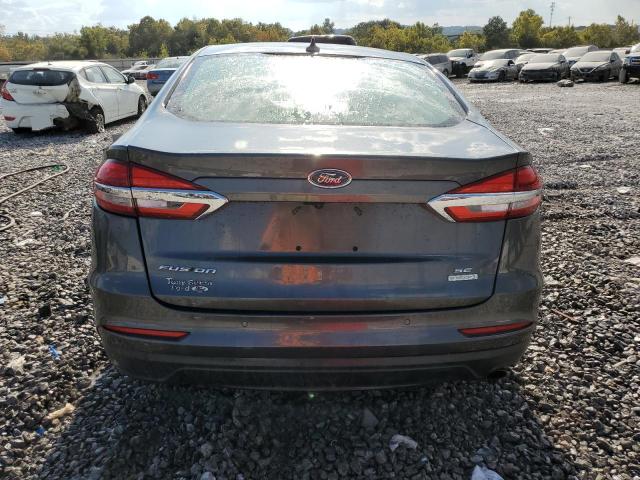 3FA6P0HD2KR101952 - 2019 FORD FUSION SE ნაცრისფერი ფოტო 6