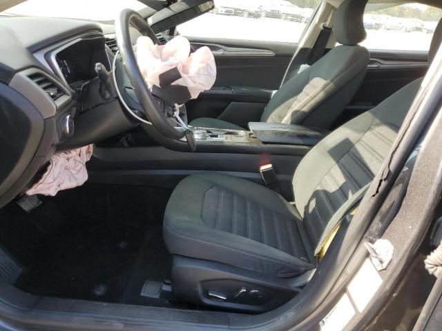 3FA6P0HD2KR101952 - 2019 FORD FUSION SE ნაცრისფერი ფოტო 7