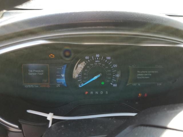 3FA6P0HD2KR101952 - 2019 FORD FUSION SE ნაცრისფერი ფოტო 9