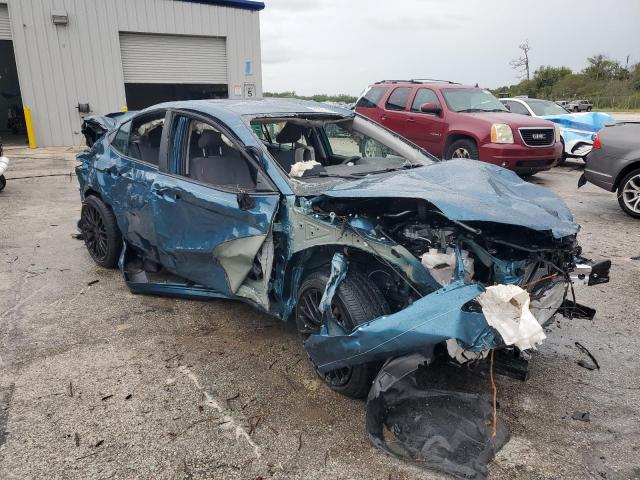 4T1DAACK5SU197479 - 2025 TOYOTA CAMRY XSE BLUE photo 4