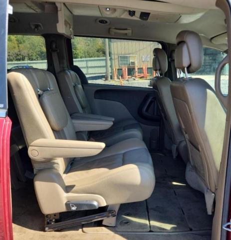 2C4RC1BG9ER220765 - 2014 CHRYSLER TOWN & COU TOURING MAROON photo 11