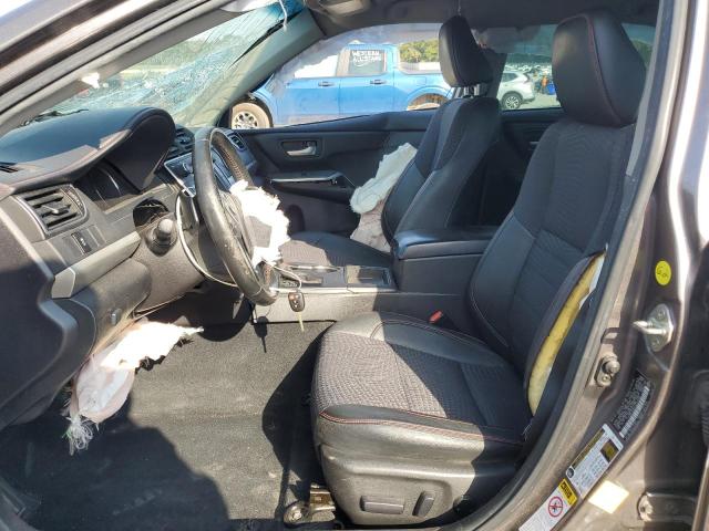 4T1BF1FK2FU001928 - 2015 TOYOTA CAMRY LE GRAY photo 7