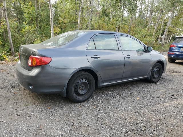 2T1BU40E99C166200 - 2009 TOYOTA COROLLA BASE ნაცრისფერი ფოტო 3