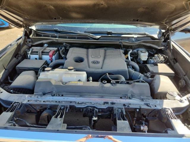 5TFMA5EC1PX016501 - 2023 TOYOTA TUNDRA CREWMAX PLATINUM Grau Foto 11