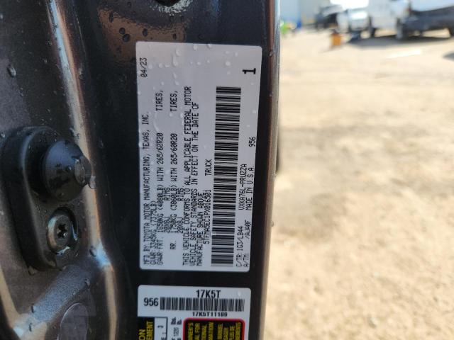 5TFMA5EC1PX016501 - 2023 TOYOTA TUNDRA CREWMAX PLATINUM Grau Foto 13