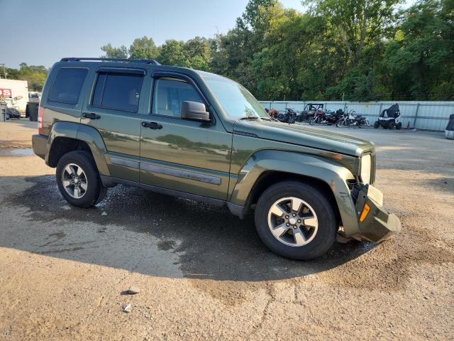 1J8GP28K68W144584 - 2008 JEEP LIBERTY SPORT 绿色 照片 4