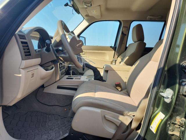 1J8GP28K68W144584 - 2008 JEEP LIBERTY SPORT 绿色 照片 7