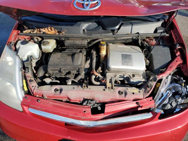 JTDKB20U183415937 - 2008 TOYOTA PRIUS RED photo 11