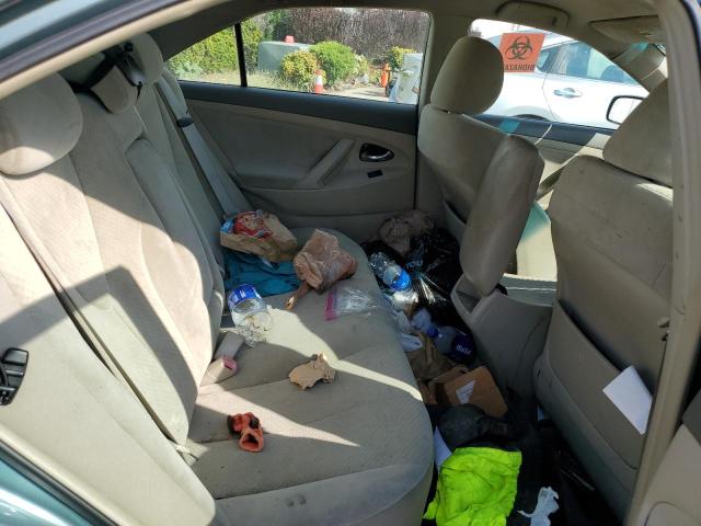 4T4BE46K39R107528 - 2009 TOYOTA CAMRY BASE GREEN photo 10