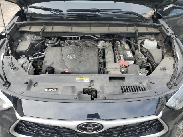 5TDBZRBH5NS209468 - 2022 TOYOTA HIGHLANDER L BLACK photo 12