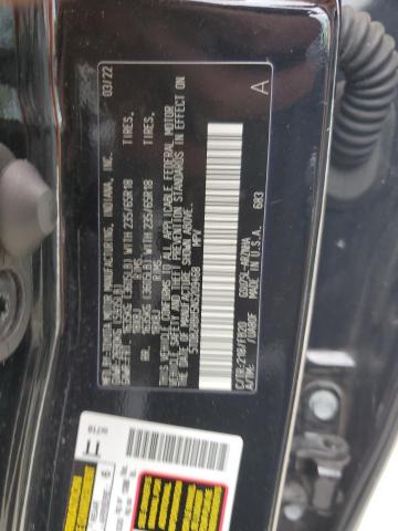 5TDBZRBH5NS209468 - 2022 TOYOTA HIGHLANDER L BLACK photo 13