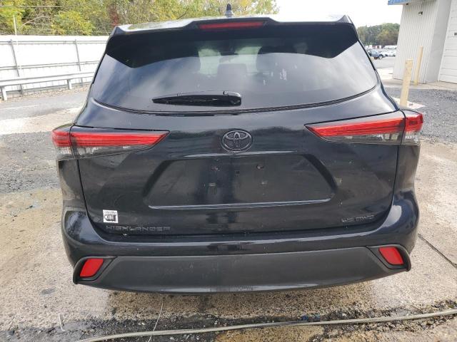 5TDBZRBH5NS209468 - 2022 TOYOTA HIGHLANDER L BLACK photo 6