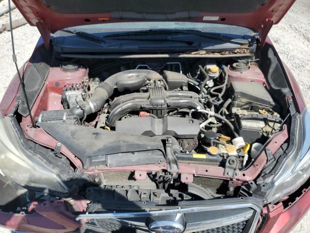 JF2GPABC5HH259055 - 2017 SUBARU CROSSTREK PREMIUM MAROON photo 12