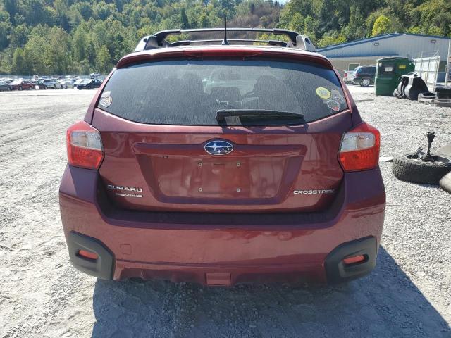 JF2GPABC5HH259055 - 2017 SUBARU CROSSTREK PREMIUM MAROON photo 6