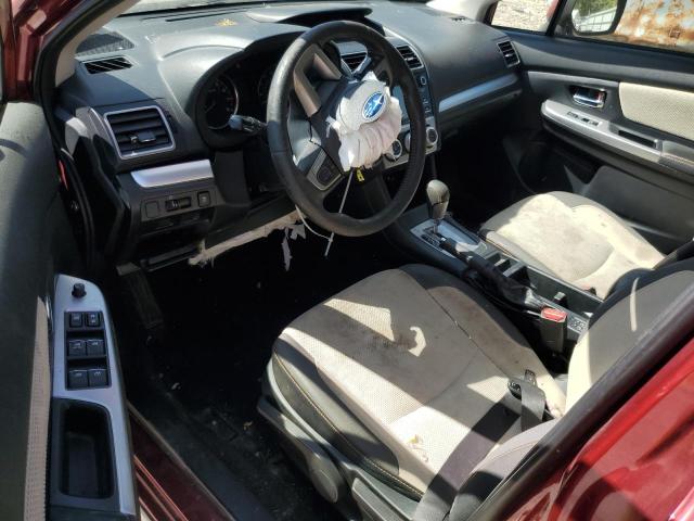 JF2GPABC5HH259055 - 2017 SUBARU CROSSTREK PREMIUM MAROON photo 8