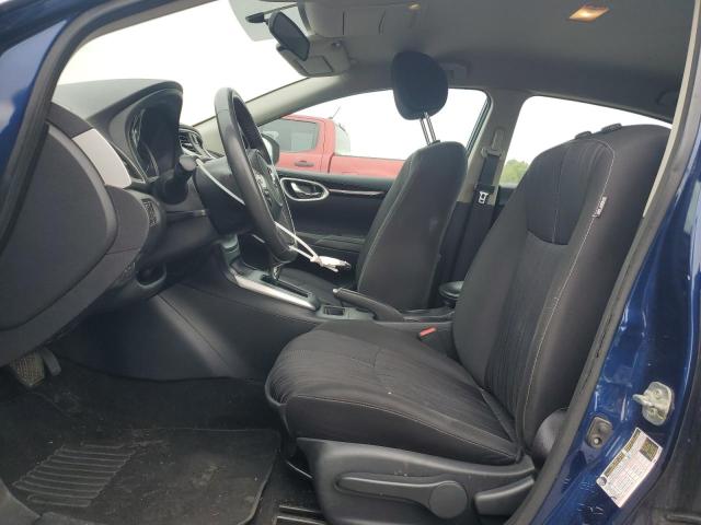 3N1AB7AP5HY360937 - 2017 NISSAN SENTRA S BLUE photo 7