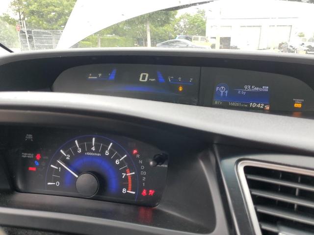 19XFB2F52DE241817 - 2013 HONDA CIVIC LX ნაცრისფერი ფოტო 9