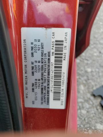 JM1GJ1V58G1421197 - 2016 MAZDA 6 TOURING RED photo 12