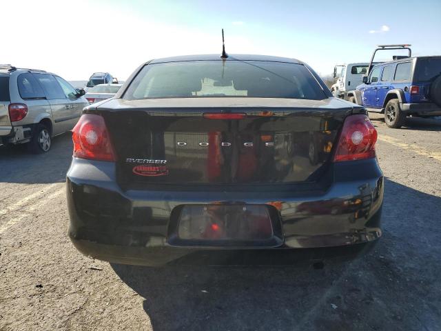 1C3CDZAB3DN514699 - 2013 DODGE AVENGER SE BLACK photo 6