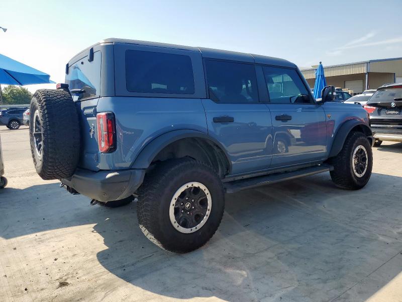 1FMEE5DHXPLB81049 - 2023 FORD BRONCO BASE BLUE photo 3