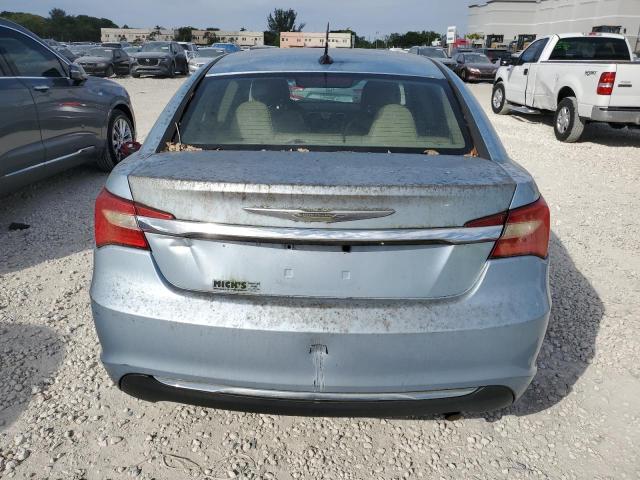 1C3CCBCB3CN303265 - 2012 CHRYSLER 200 LIMITED BLUE photo 6