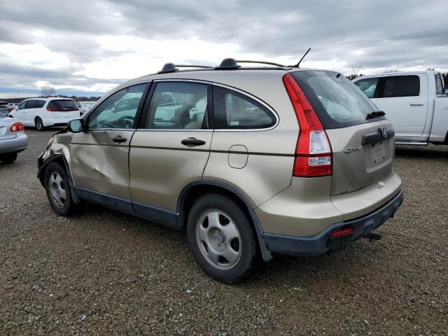 JHLRE48328C013697 - 2008 HONDA CR-V LX GOLD photo 2