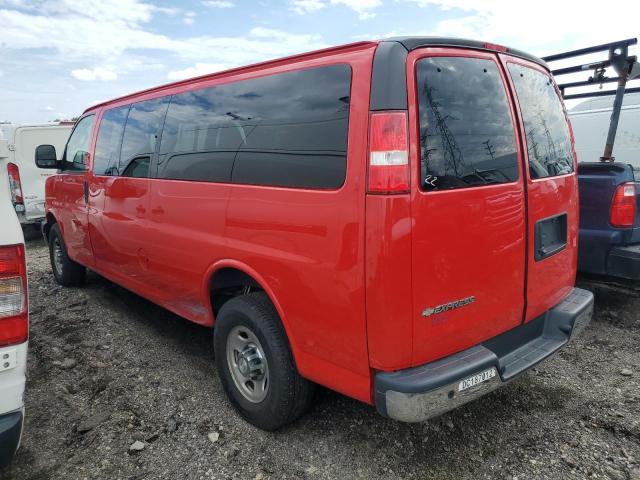 1GAZGPFG8J1336841 - 2018 CHEVROLET EXPRESS G3 LT Rot Foto 2