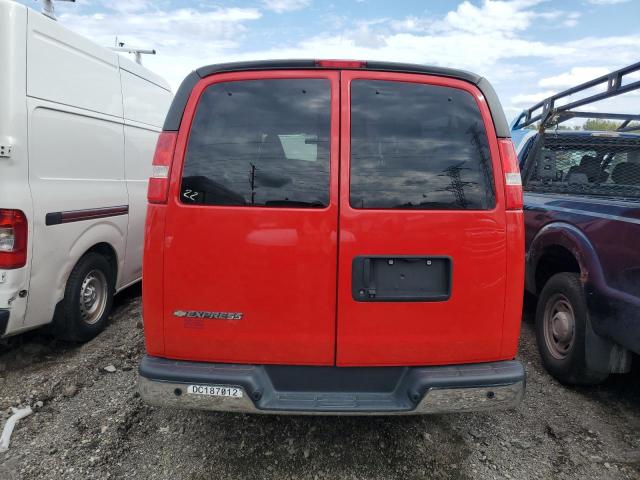 1GAZGPFG8J1336841 - 2018 CHEVROLET EXPRESS G3 LT Rot Foto 6
