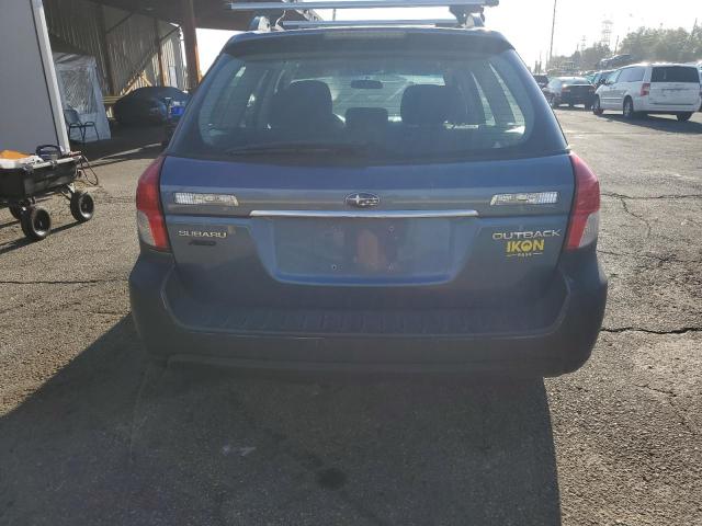 4S4BP60C997339700 - 2009 SUBARU OUTBACK ლურჯი ფოტო 6