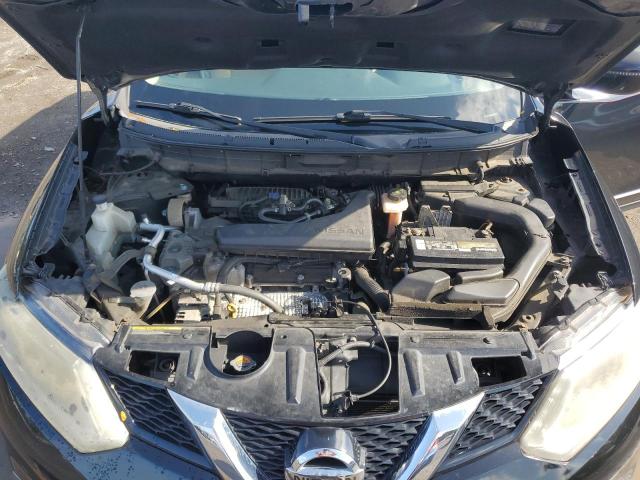 KNMAT2MV6GP615828 - 2016 NISSAN ROGUE S BLACK photo 12