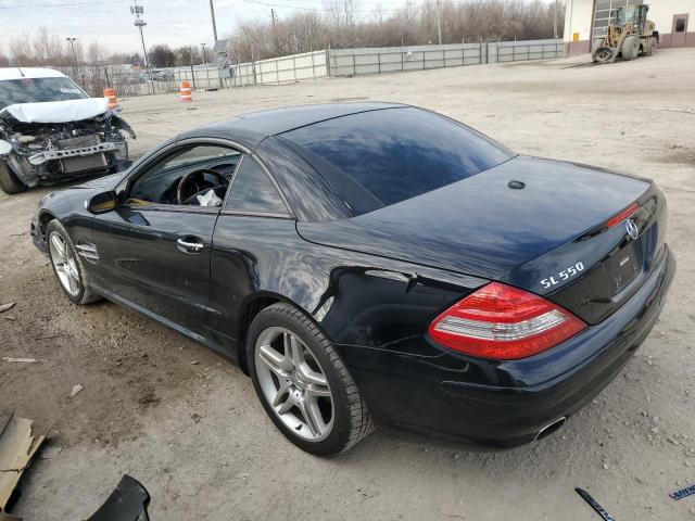 WDBSK71F18F136823 - 2008 MERCEDES-BENZ SL 550 BLACK photo 2