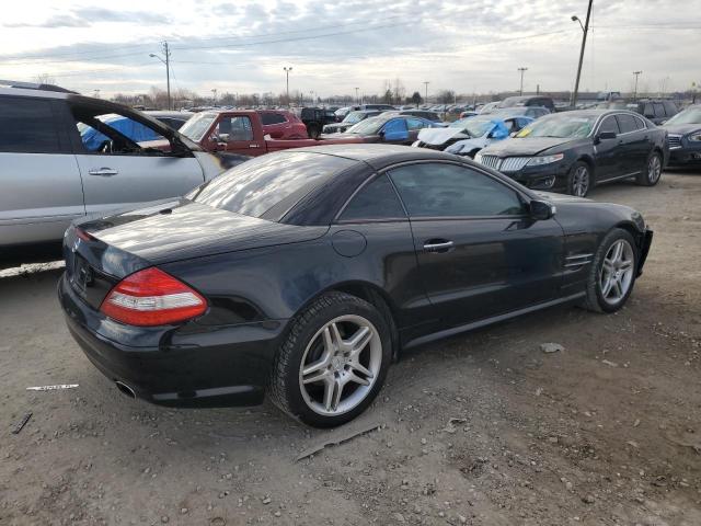 WDBSK71F18F136823 - 2008 MERCEDES-BENZ SL 550 BLACK photo 3