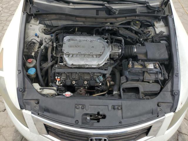 5KBCP3F80AB016372 - 2010 HONDA ACCORD EXL WHITE photo 11