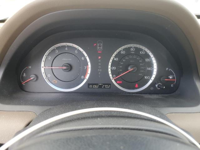 5KBCP3F80AB016372 - 2010 HONDA ACCORD EXL WHITE photo 9