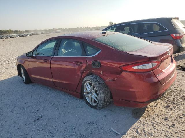 3FA6P0H7XDR132864 - 2013 FORD FUSION SE RED photo 2