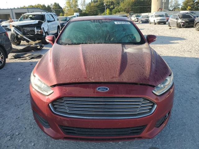 3FA6P0H7XDR132864 - 2013 FORD FUSION SE RED photo 5