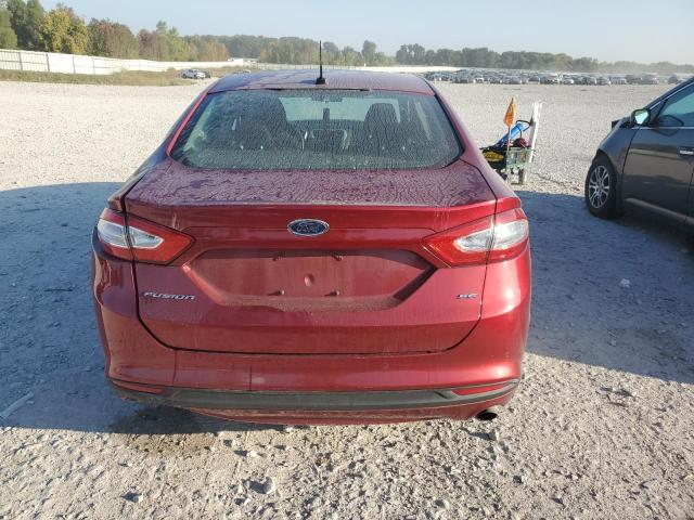 3FA6P0H7XDR132864 - 2013 FORD FUSION SE RED photo 6