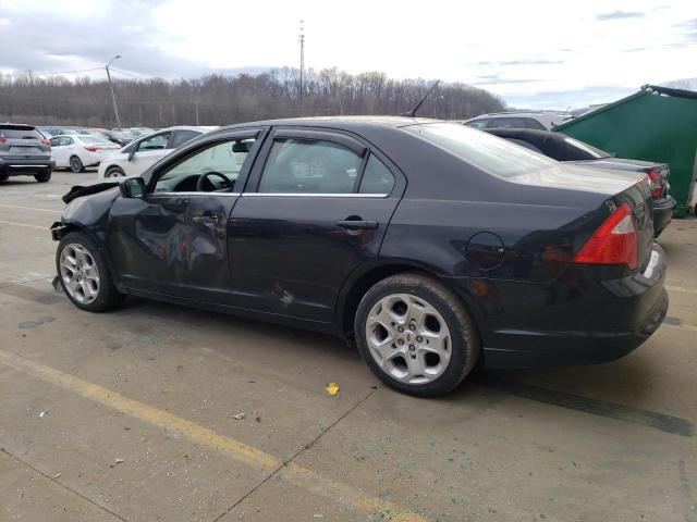 3FAHP0HA4BR206555 - 2011 FORD FUSION SE BLACK photo 2