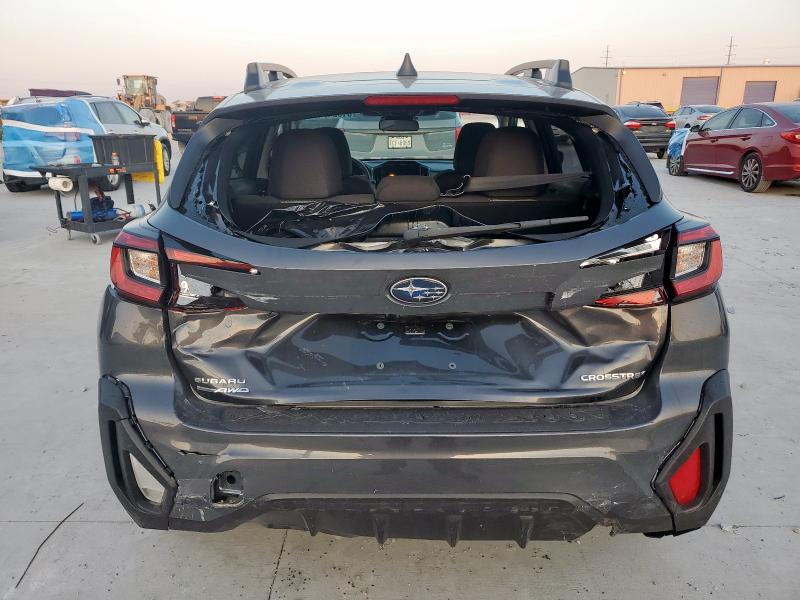 JF2GUADC5R8908439 - 2024 SUBARU CROSSTREK PREMIUM Сұр фото 6