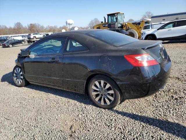 2HGFG1B97AH508200 - 2010 HONDA CIVIC EXL შავი ფოტო 2