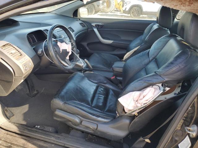 2HGFG1B97AH508200 - 2010 HONDA CIVIC EXL შავი ფოტო 7