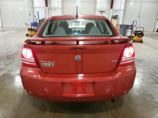 1B3LC56K68N272854 - 2008 DODGE AVENGER SXT RED photo 6